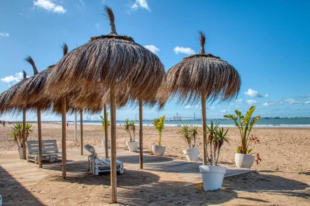 Duplex Centrico Frente A Hotel Monasterio, Playas Y Pinares En Las Proximidades El Puerto de Santa María Zewnętrze zdjęcie